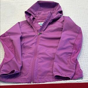 Columbia Women's Vibrant Purple Raincoat